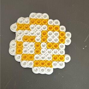 Cancer zodiac sign Perler bead magnet